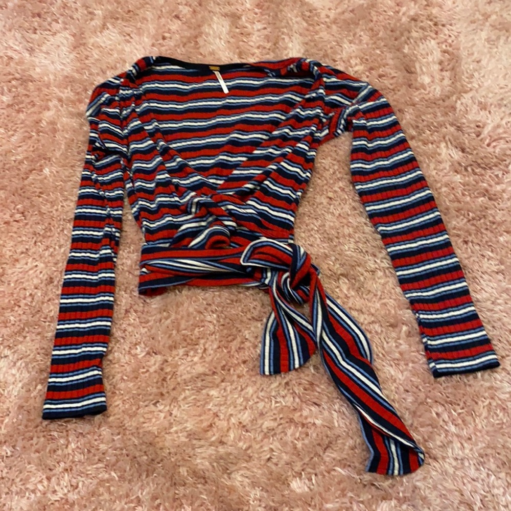 Free People Wrap Top